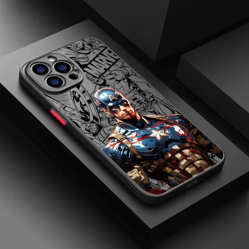 Coque Xiaomi Redmi Marvel Captain America - Buste Croisé