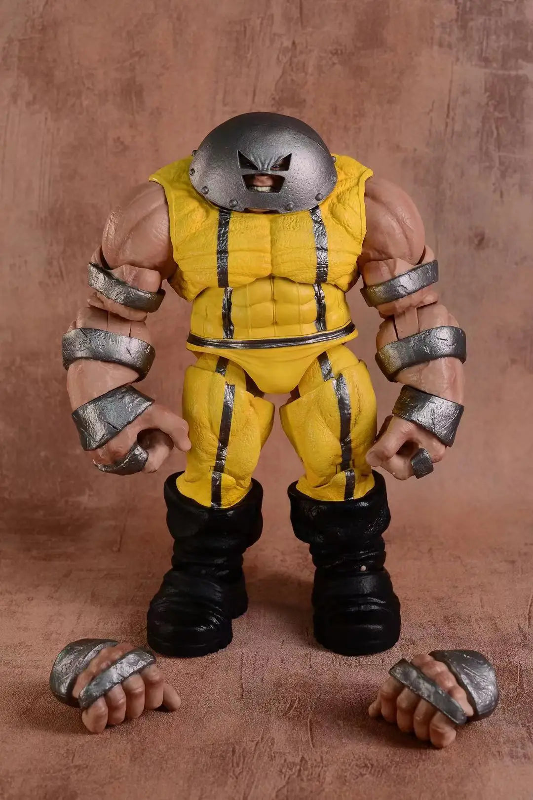 Figurine Wolverine Prison Weapon X - Combinaison Jaune Hache Menottes 9 Pouces