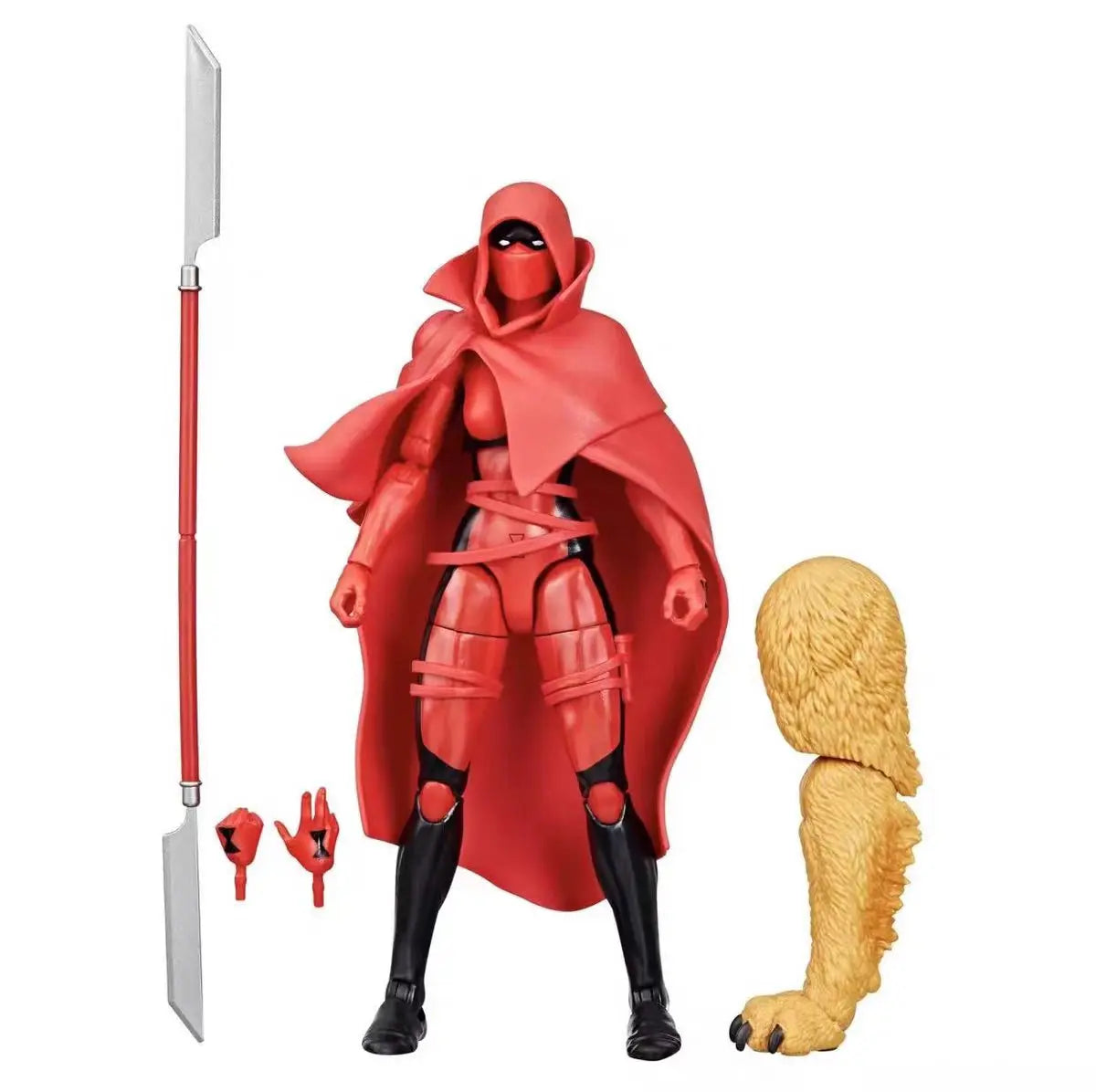 Figurine Marvel Legends Red Widow - Hasbro Build-A-Figure Marvel's Zabu