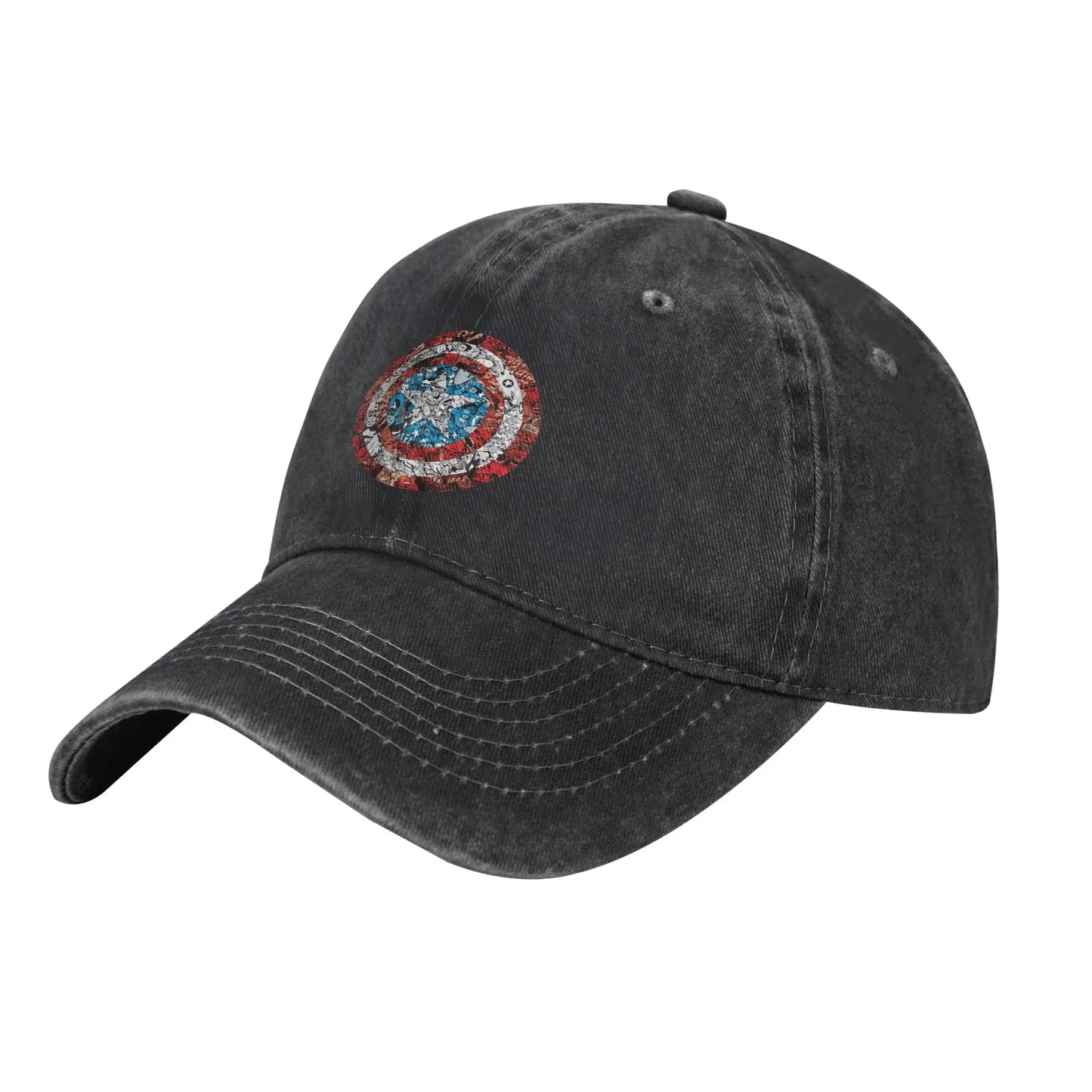 Casquette Avengers Captain America - Bouclier Effet Collage