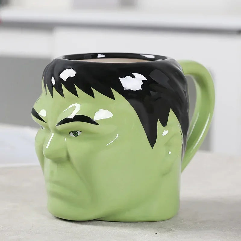 Mug Ceramique 3D Hulk - Tete Verte