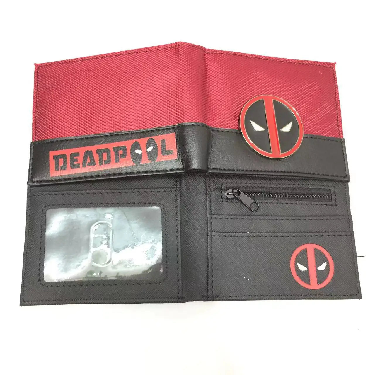 Porte-Monnaie Avengers Deadpool - Bicolore Rouge et Noir