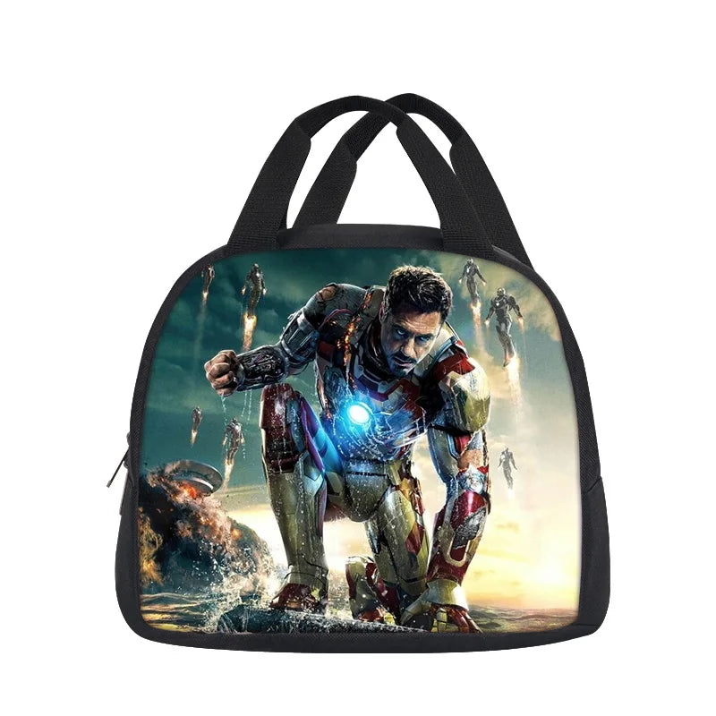 Sac Repas Cabas Avengers Iron Man - Accroupi Plateforme Escouade