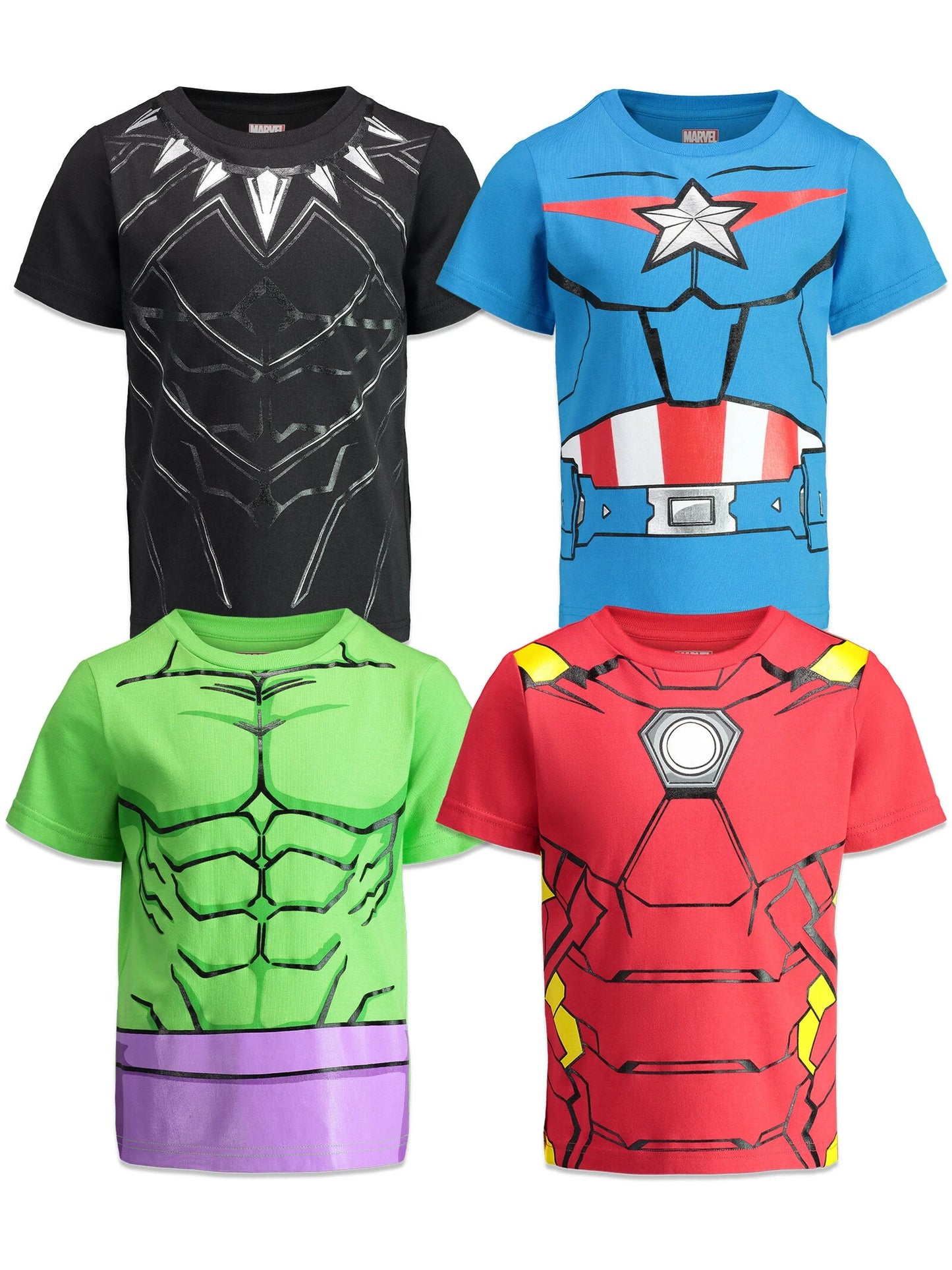 T-Shirt Enfant Avengers Black Panther - Superhero Noir