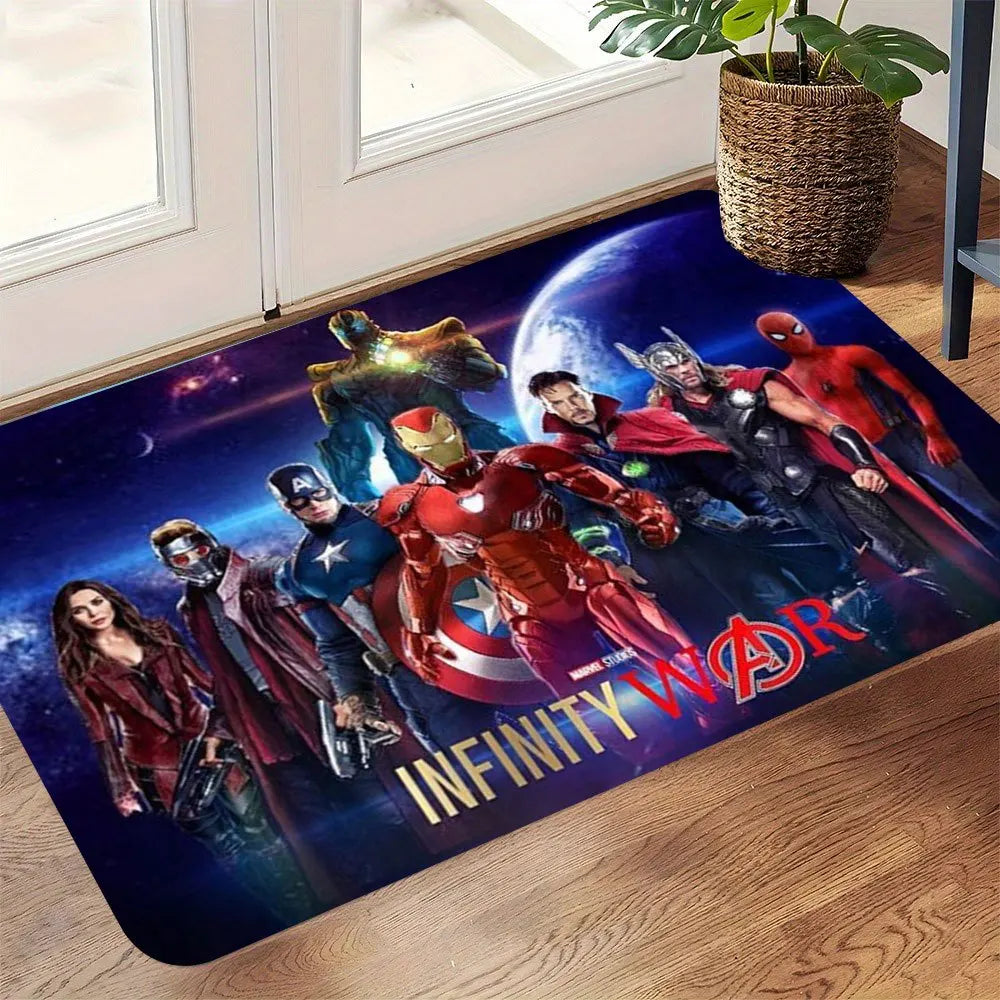 Tapis Marvel Avengers Infinity War - Design Cosmique Lunaire
