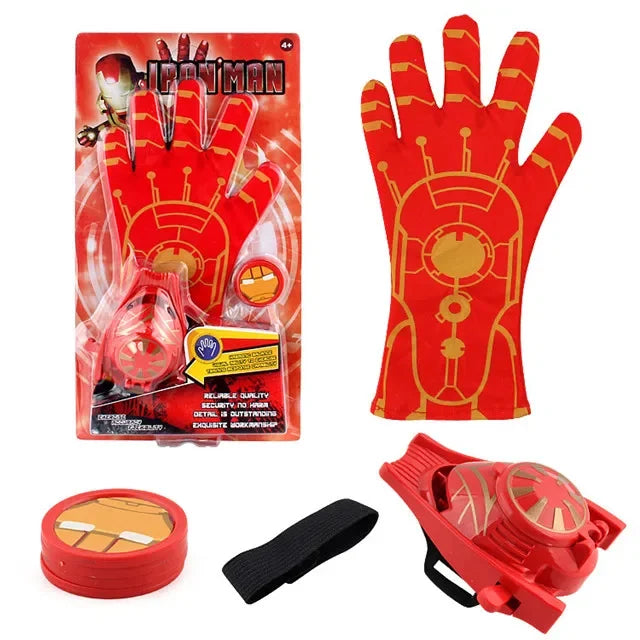 Gant Lanceur Iron Man - Boîte Carton avec Disque