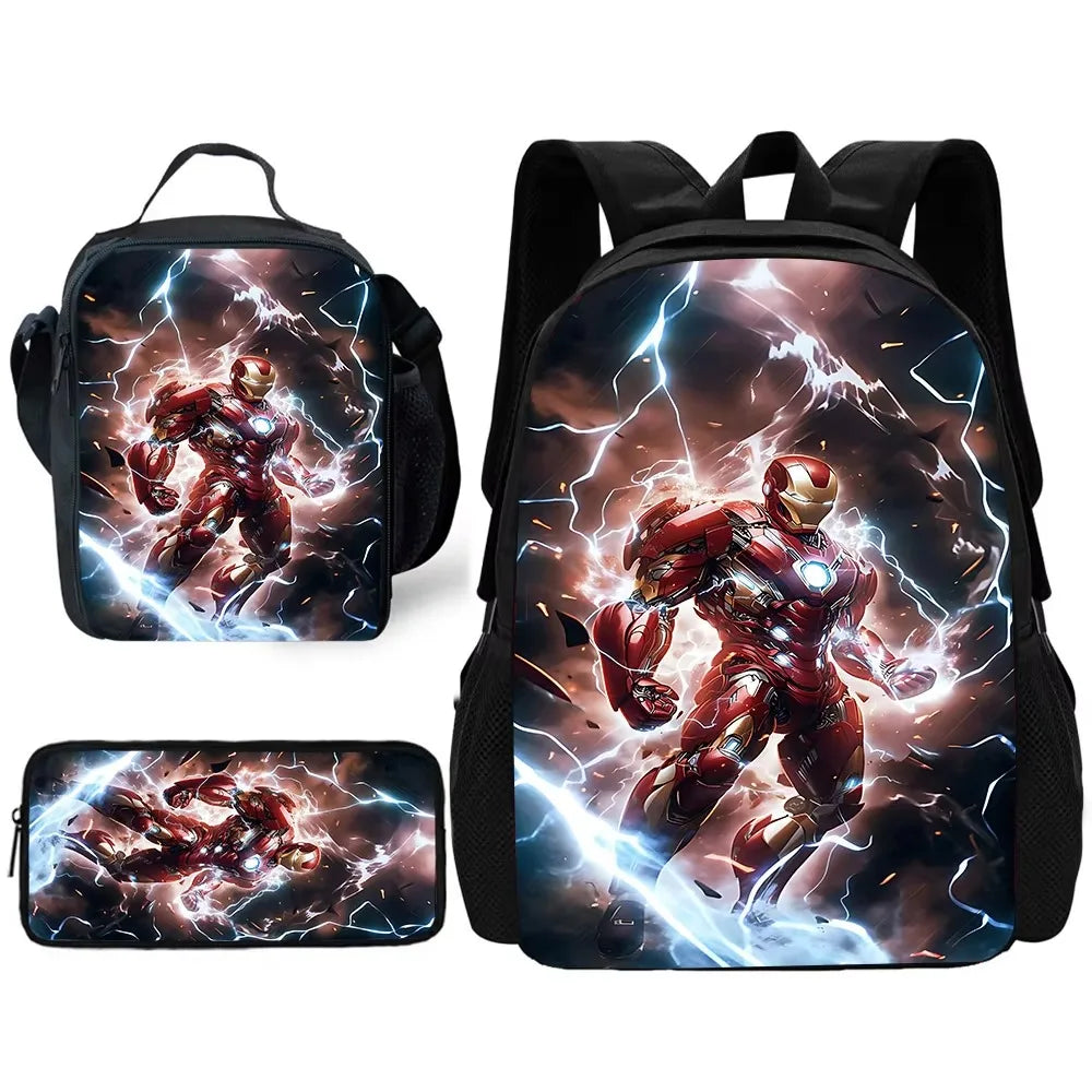 Set Cartable Avengers Iron Man - Éclairs Combat