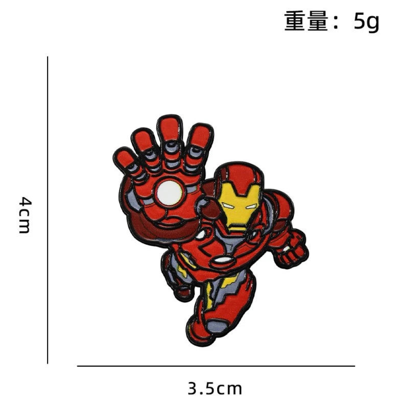Badge Émail Avengers - Iron Man