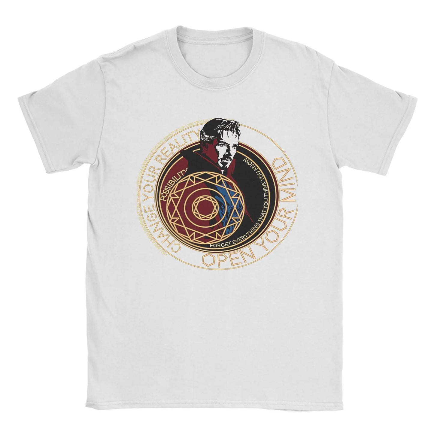 T-Shirt Doctor Strange - Cercle Mystique Change Your Reality Homme