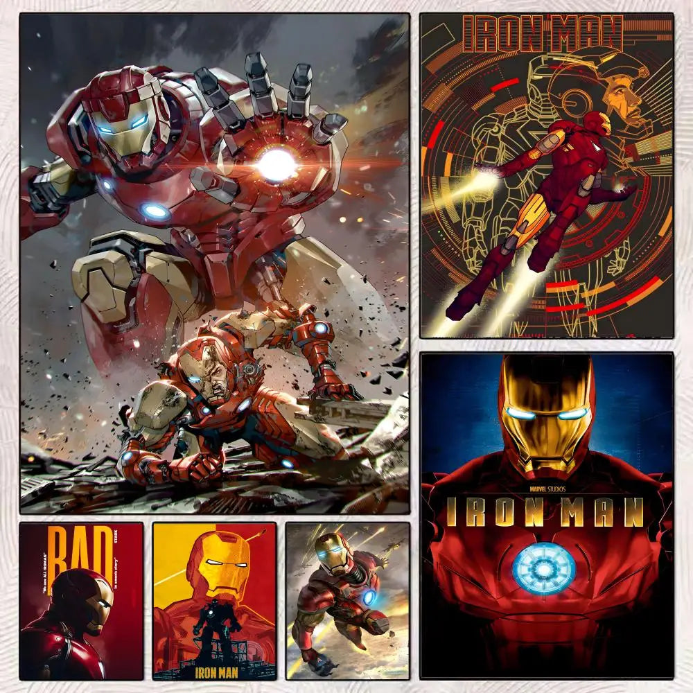 Sticker Iron Man - Sortie du Feu