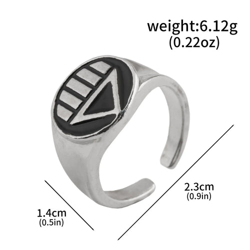 Bague Avengers - Triangle Noir Vision