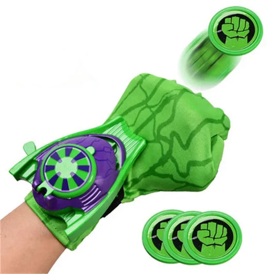 Gant Lanceur Hulk - Poing Disque Vert