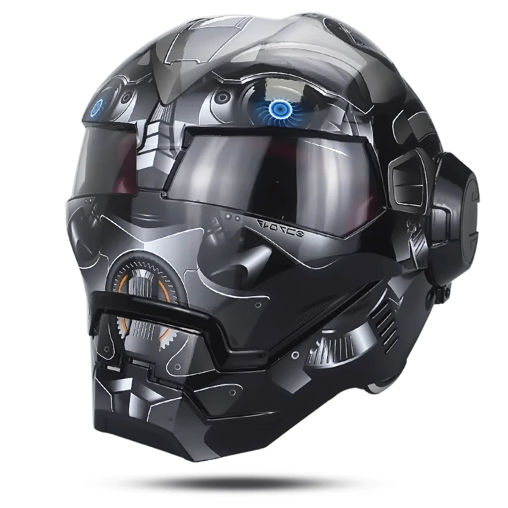 Casque Iron Man Avengers - Cosplay Gris Abeille