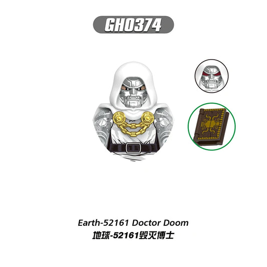 Figurine Doctor Doom - Robe Blanche Terre-52161 Grimoire