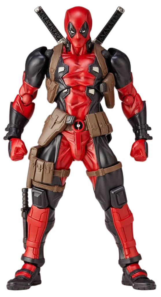 Figurine Deadpool - Tenue Rouge et Noire
