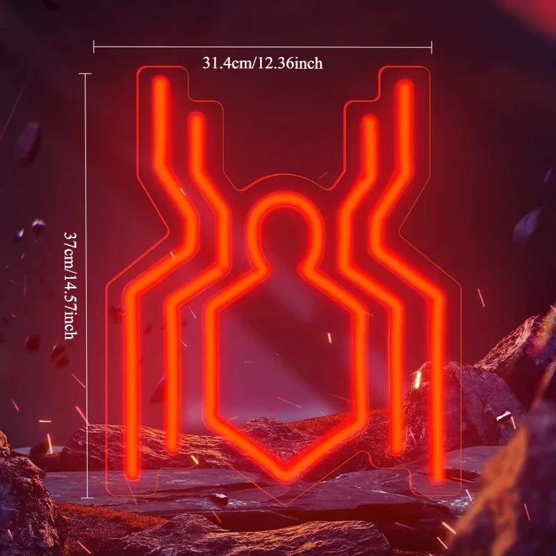 Néon LED Avengers Iron Man - Réacteur Triangulaire