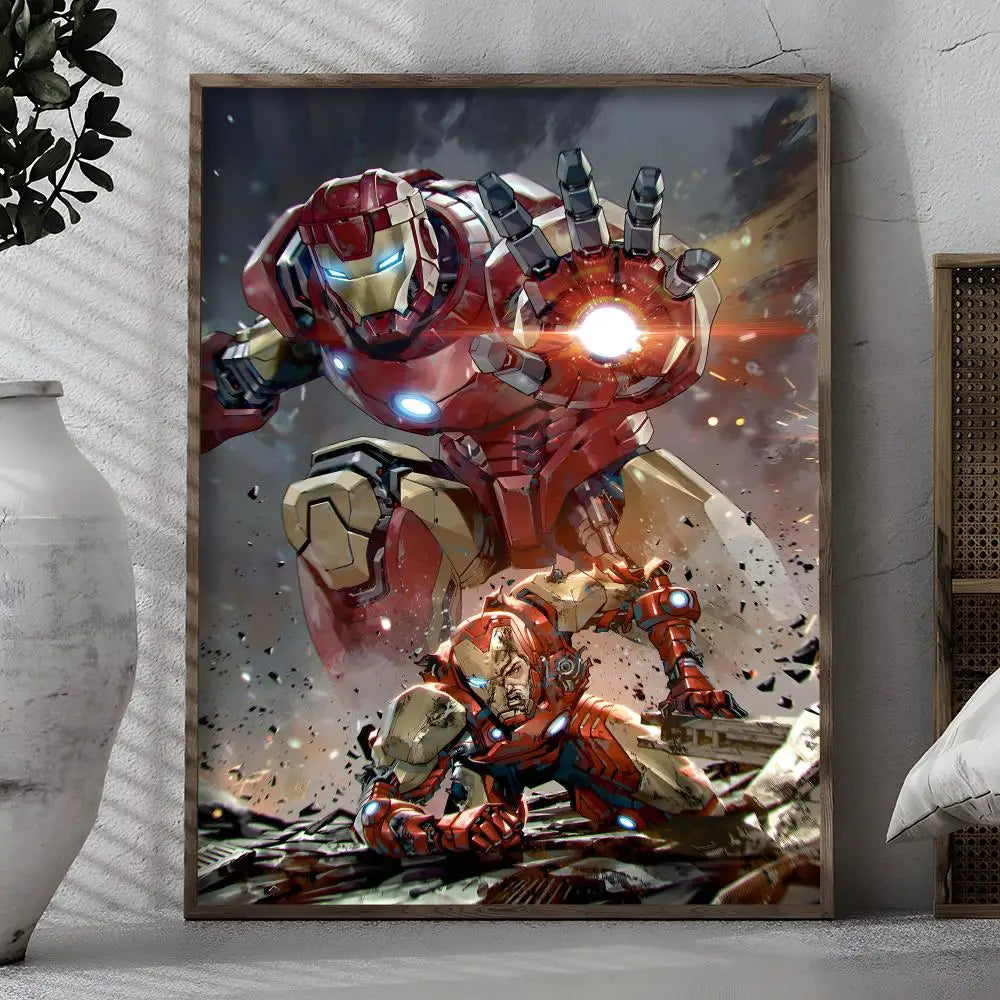 Sticker Iron Man - Regard Déterminé
