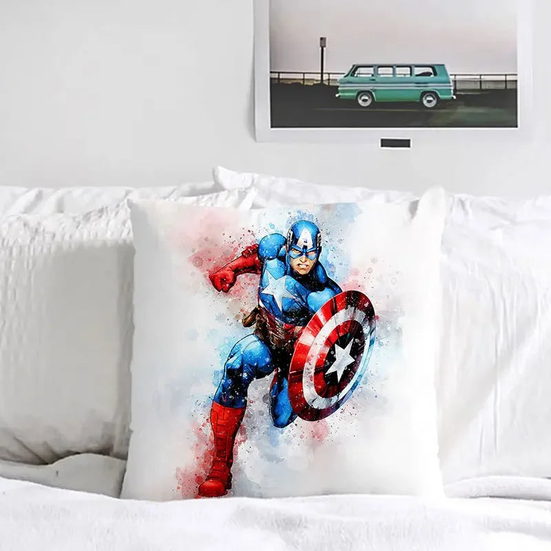 Housse de Coussin Hulk - Aquarelle Pose de Rage