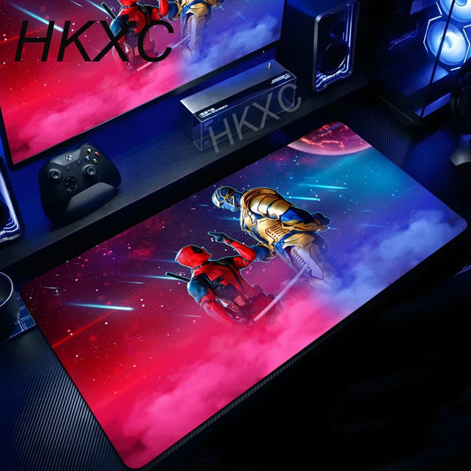 Tapis de Souris Marvel Deadpool - Face à Face Thanos Spatial