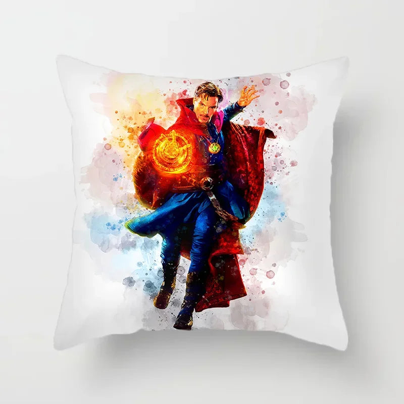 Housse de Coussin Doctor Strange - Aquarelle Cercle Mystique