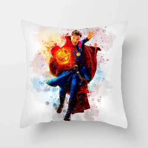 Housse de Coussin Doctor Strange - Aquarelle Cercle Mystique