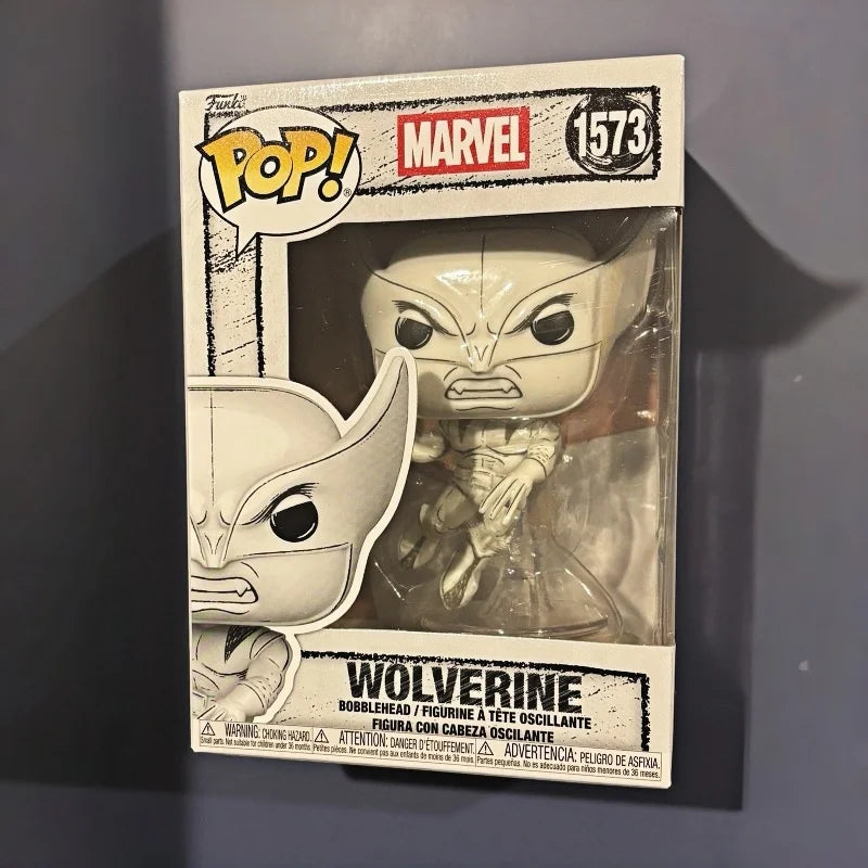 Figurine Funko Pop Avengers Wolverine - Sketch Blanc #1573