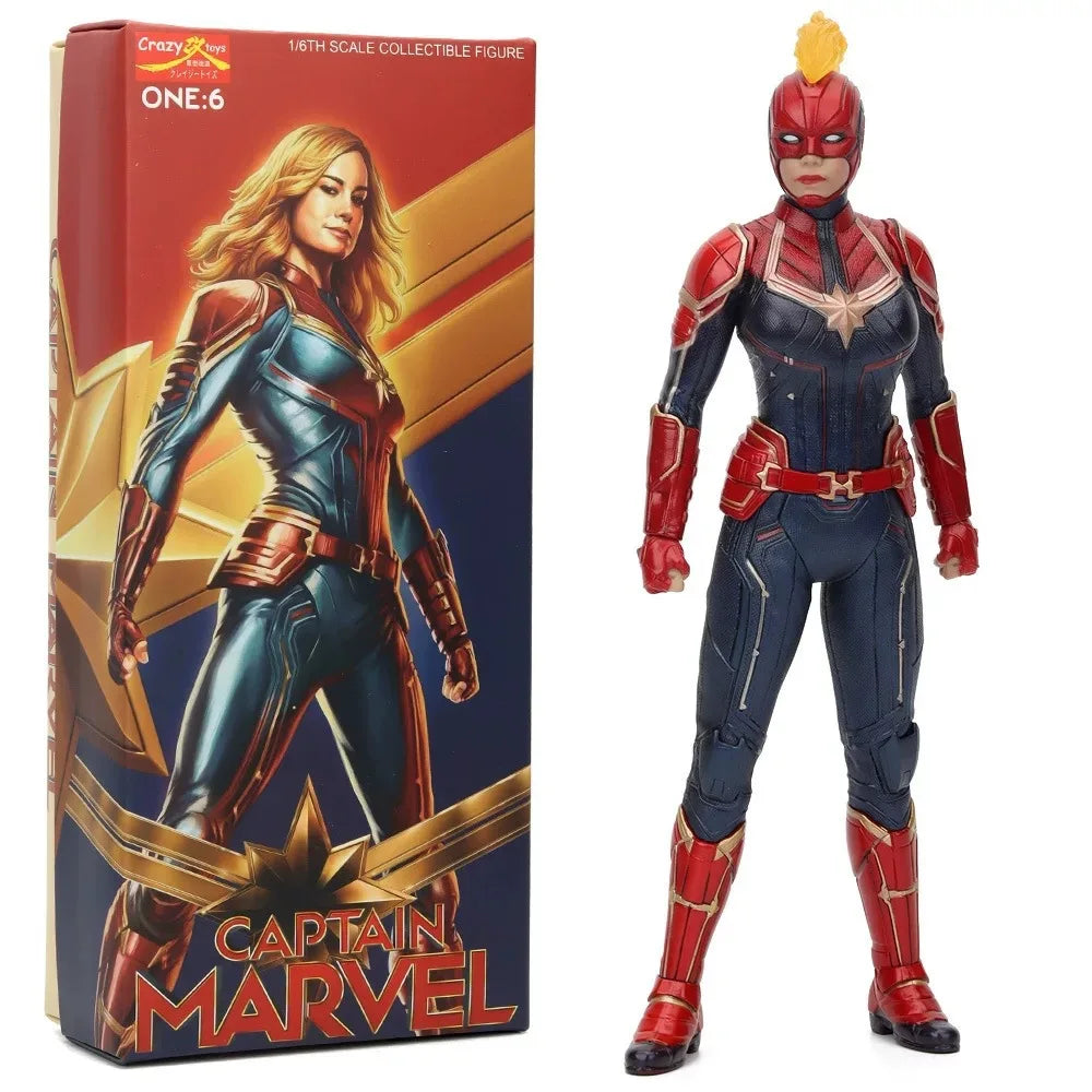 Statue Avengers Captain Marvel - Collection PVC Boîte 30cm