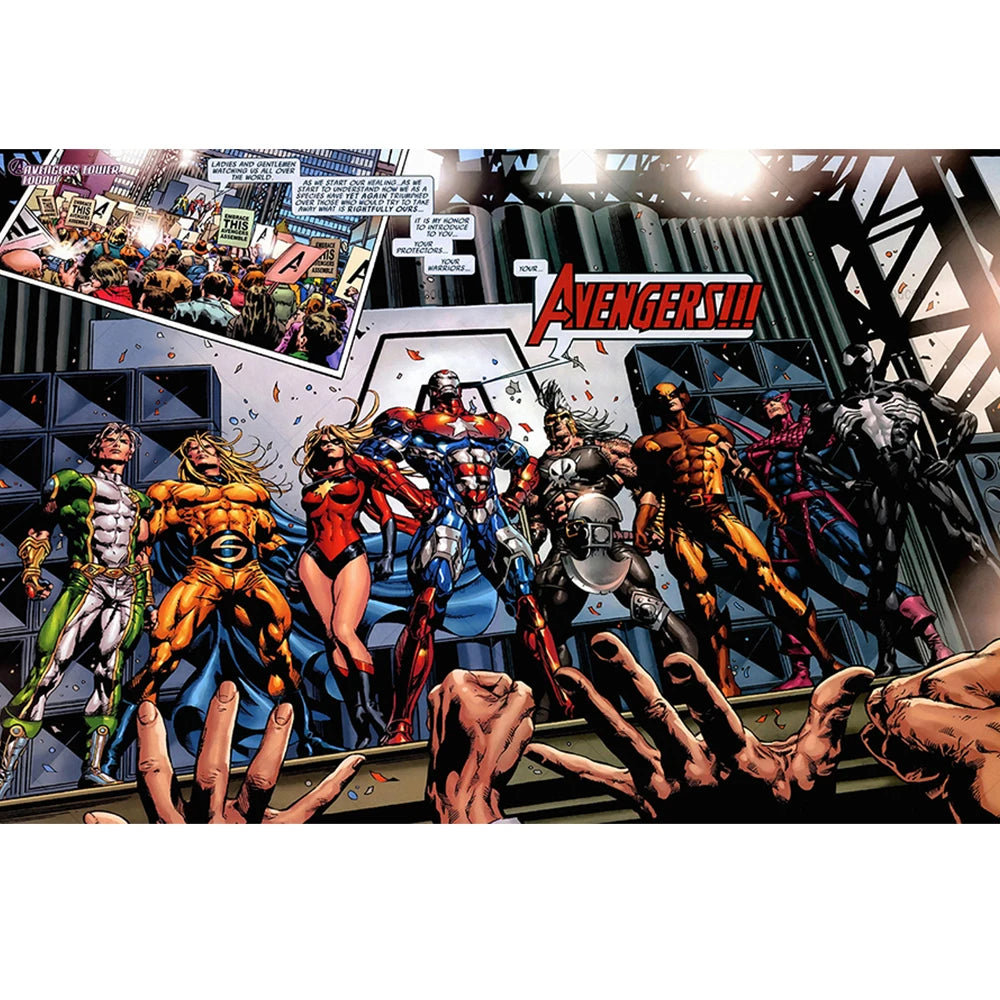 Poster New Avengers - Couverture Comic