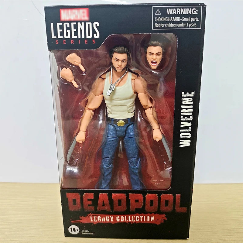 Figurine Hasbro Marvel Legends Wolverine - Débardeur Jean Griffes Sorties