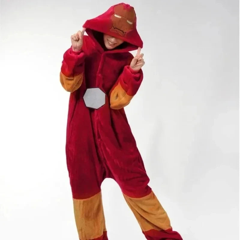 Pyjama Iron Man - Combinaison Kigurumi à Capuche
