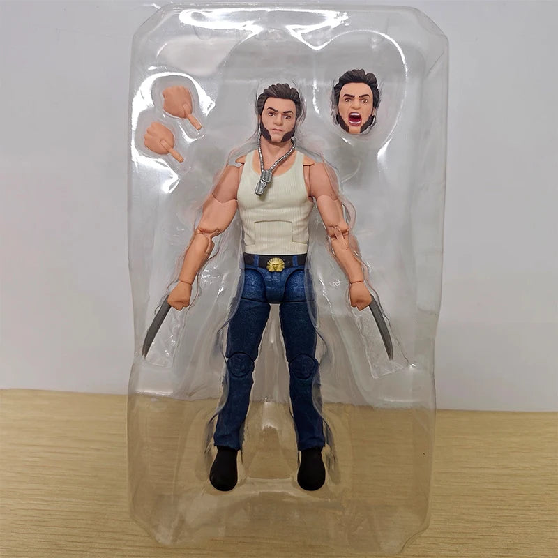 Figurine Hasbro Marvel Legends Wolverine - Débardeur Jean Griffes Sorties