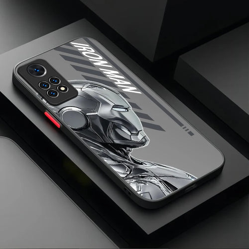 Coque Xiaomi Avengers Iron Man - Armure Argentée Métallique
