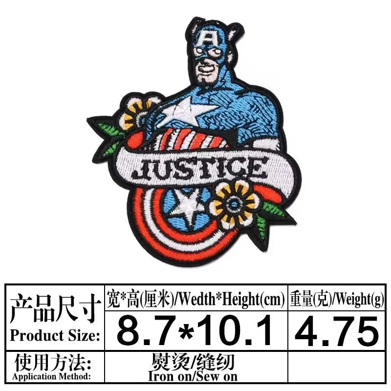 Patch Avengers Thor - Casque Cartoon Brodé
