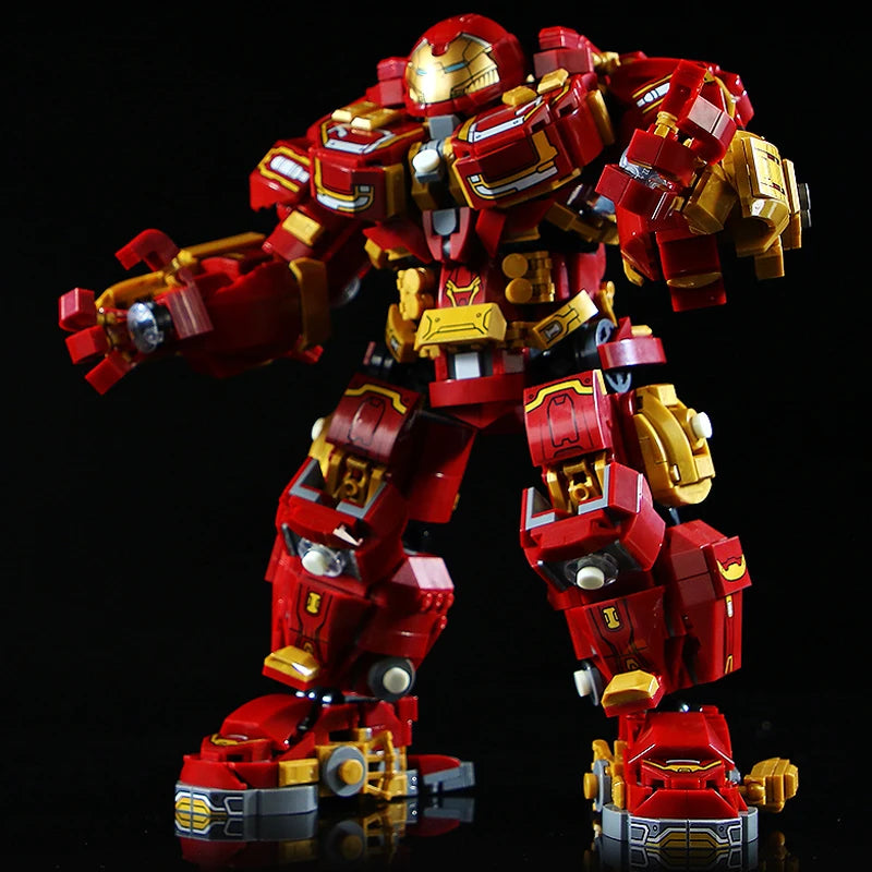 Set Building Blocks Iron Man Hulkbuster - 2000+ Pièces