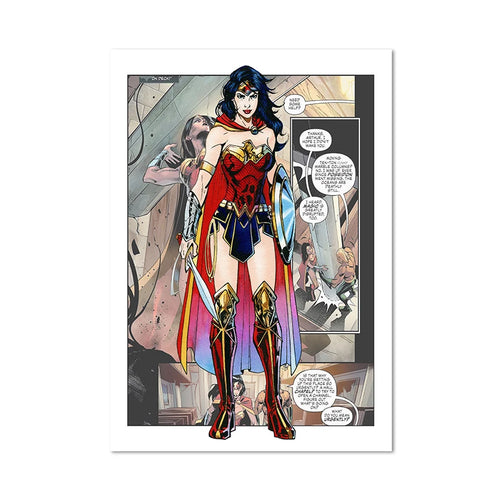 Poster Wonder Woman - Bande Dessinée