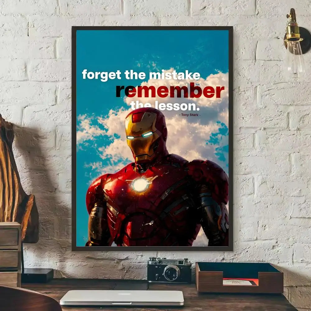 Sticker Iron Man - Affiche Cinéma