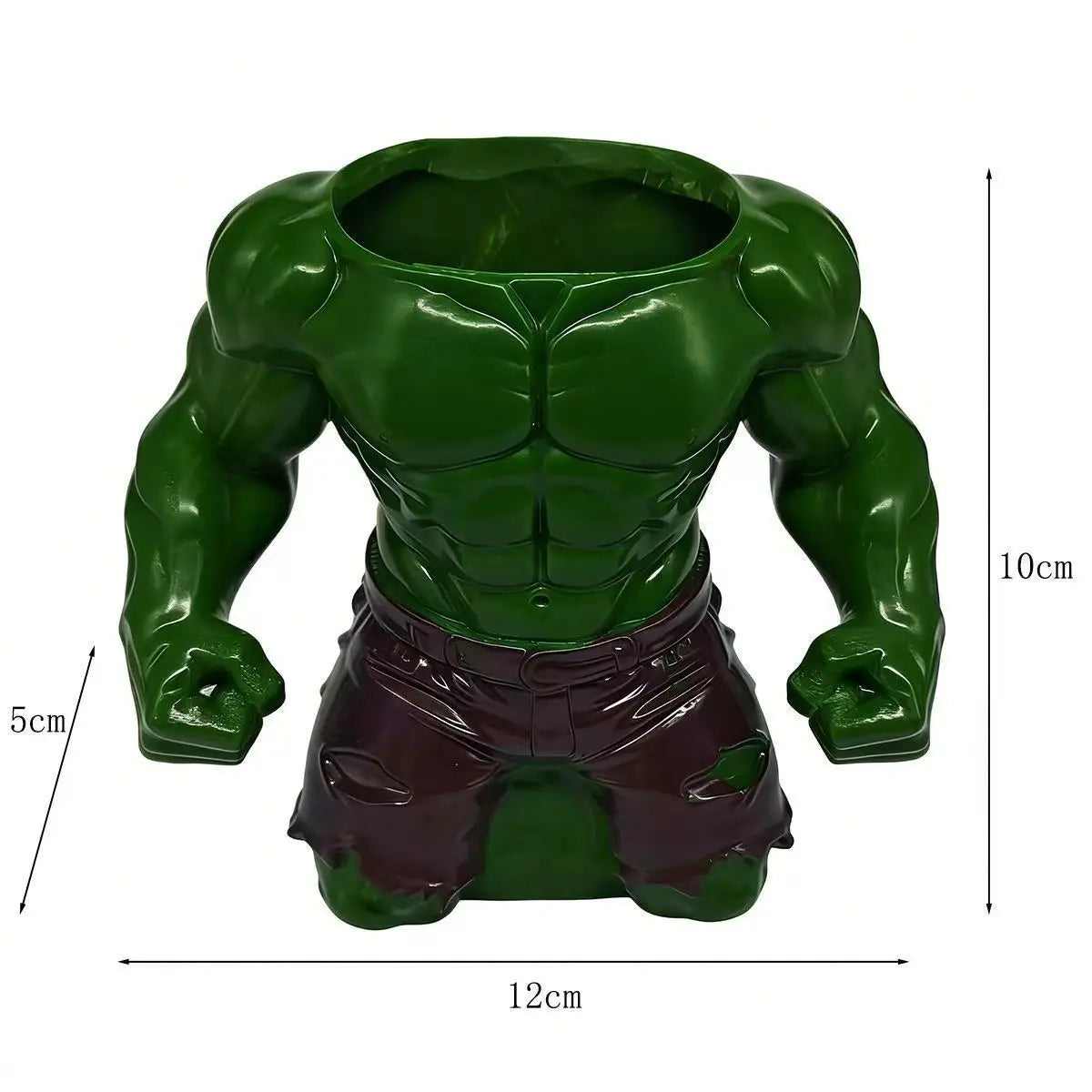 Pot à Crayons Hulk - Buste Musclé Rangement Bureau