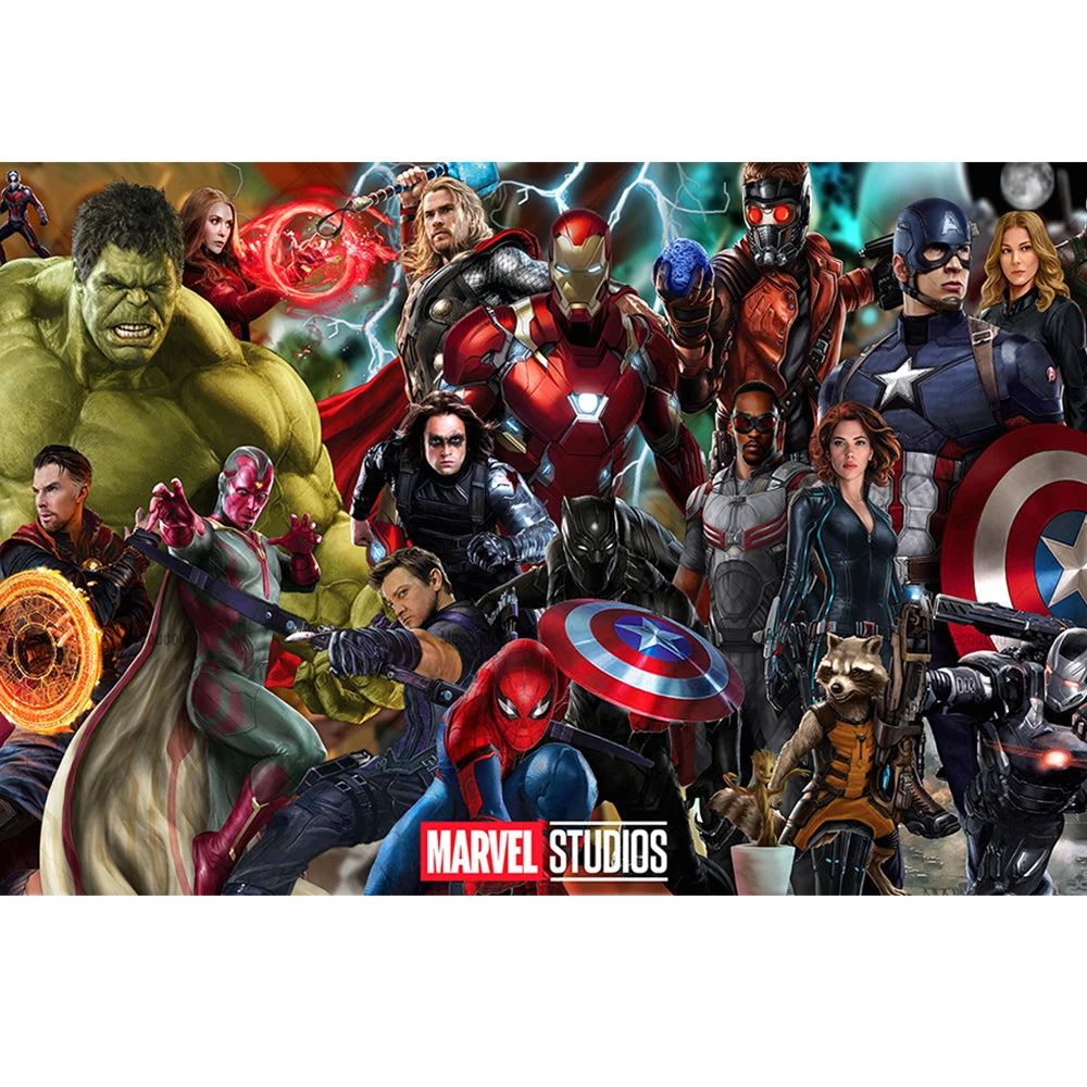 Poster Marvel Studios - Casting Complet