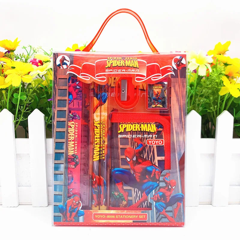 Kit Scolaire Avengers - Gomme Taille-crayon Carnet