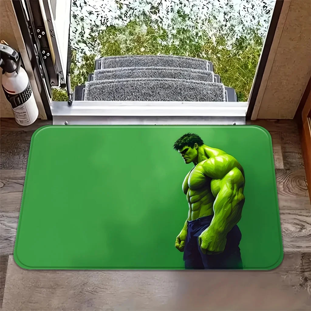 Tapis Avengers Iron Man - Armure Rouge Or Éclatée