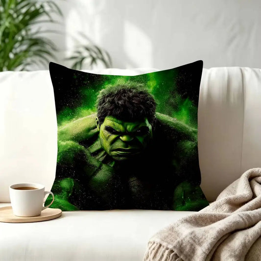 Housse de Coussin Hulk - Portrait Réaliste