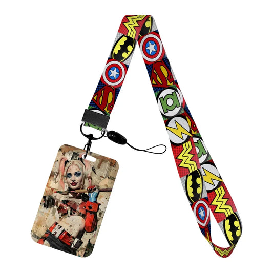Porte-Badge Harley Quinn - Portrait Comics