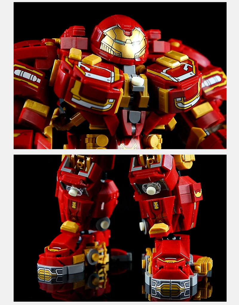 Set Building Blocks Iron Man Hulkbuster - 2000+ Pièces