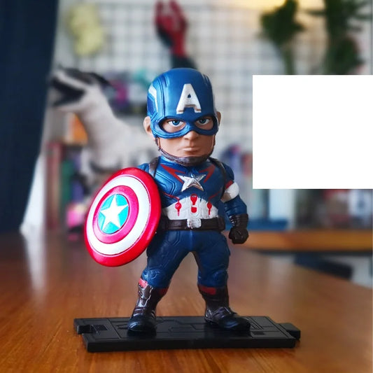 Figurine Captain America - Mini Chibi Bouclier