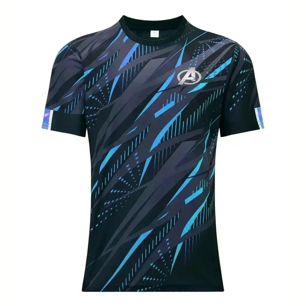 Maillot Sport Avengers Homme - Séchage Rapide Rose Noir