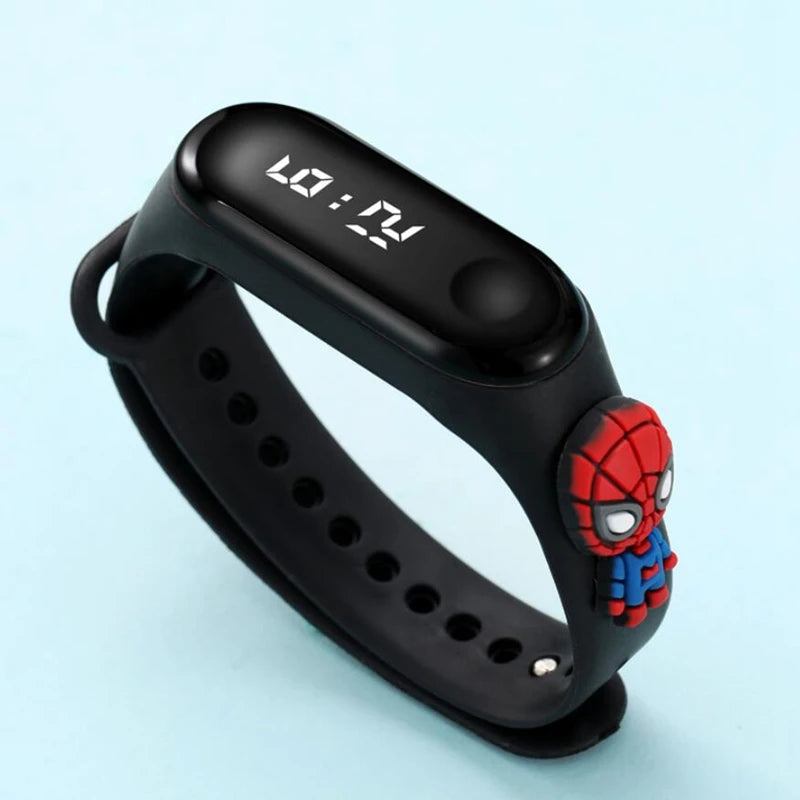 Montre Avengers LED - Enfant Étanche Super-héros