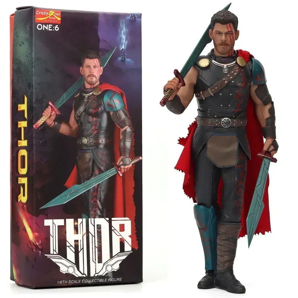 Figurine Avengers Thor - Tenue Noire 1/6