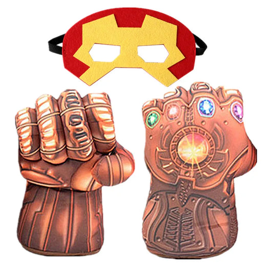 Gants de Combat Enfant Avengers Gantelet de l'Infini - Masque Iron Man