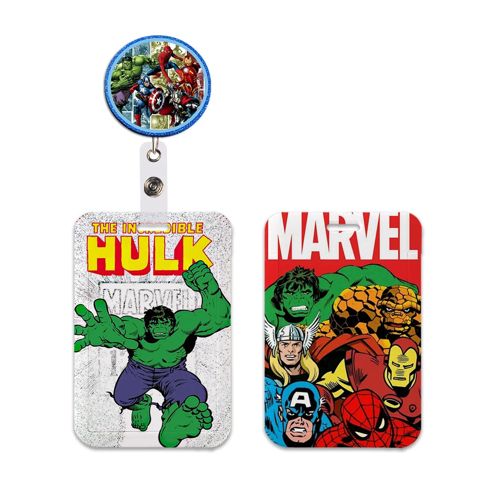 Porte-Badge Marvel Comics - Logo Rouge Officiel