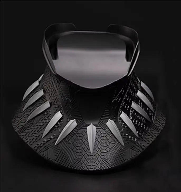 Casque Cosplay Black Panther - Échelle 1:1 Porté Haute Détail